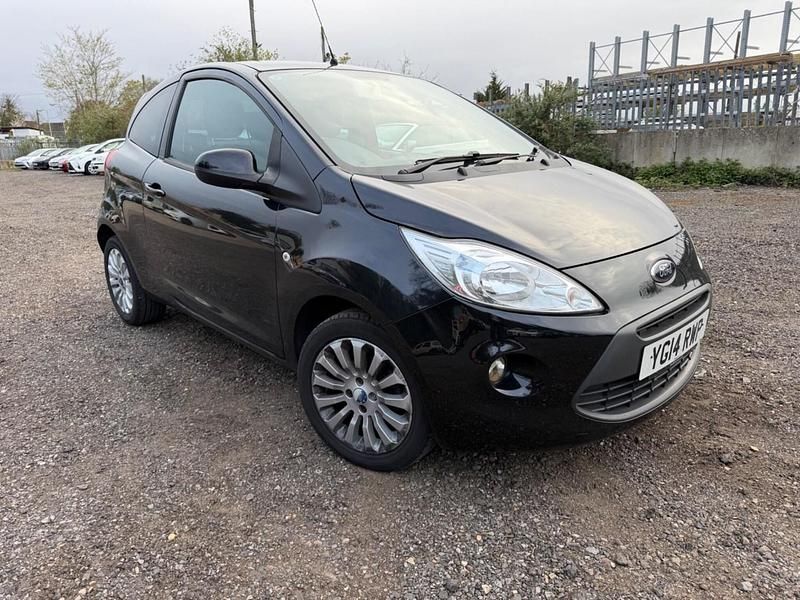 Used Ford Ka Zetec 69 HP (50 kW) 2015 Black Hatchback