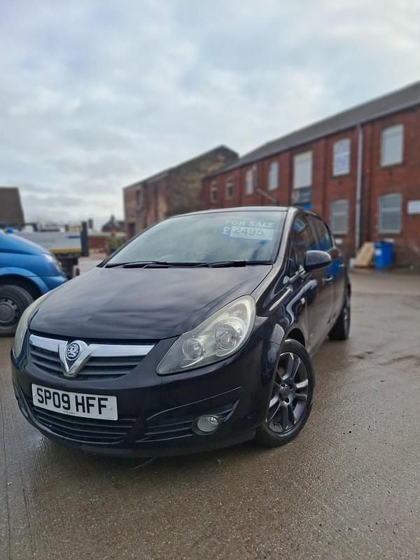Used Vauxhall Corsa 2009 Black Hatchback