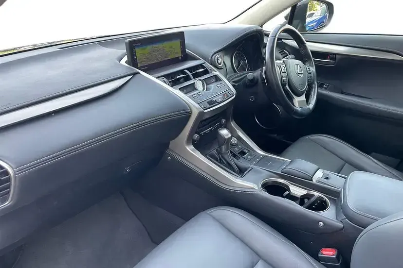 Used Lexus NX300h 194 HP (142 kW) 2021 Mercury grey SUV