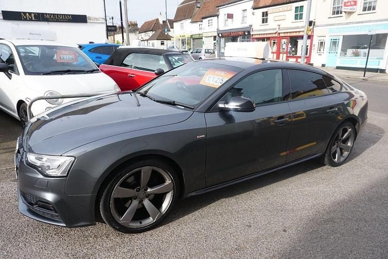 Used Audi A5 Sportback Black Edition 190 HP (139 kW) 2016 Grey Hatchback