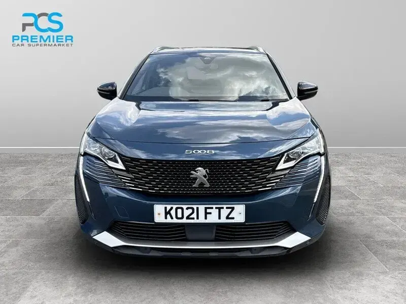 Used Peugeot 5008 GTi 129 HP (94 kW) 2021 Blue SUV