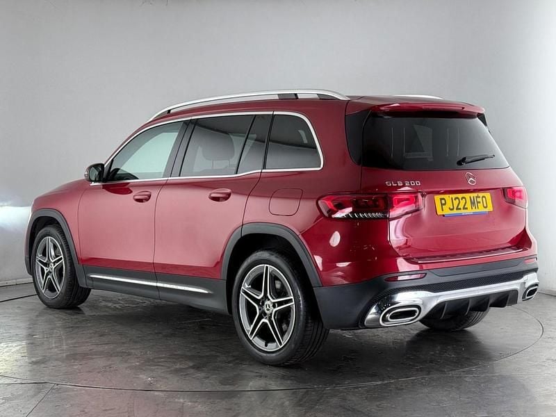 Used Mercedes GLB200 AMG line 163 HP (119 kW) 2022 Red SUV