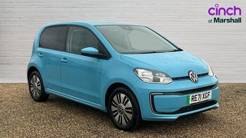 Used VW e-up! 60 kW (82 HP) 2021 Blue Hatchback