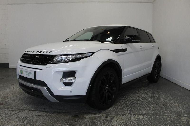 Begagnad Land Rover Range Rover evoque Dynamic 2012 Vit SUV