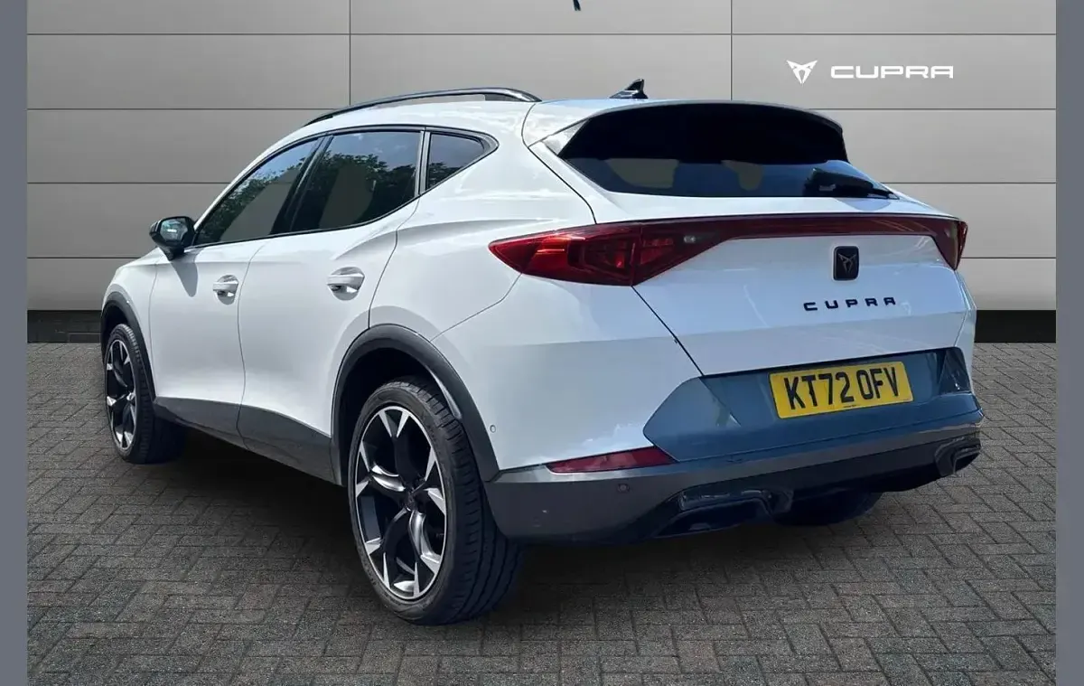 Used Cupra Formentor 150 HP (110 kW) 2022 White SUV