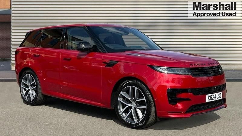 Red Used 2024 Land Rover Range Rover Sport SE Dynamic SUV | £70,092 (Fair price) - Image 1/4