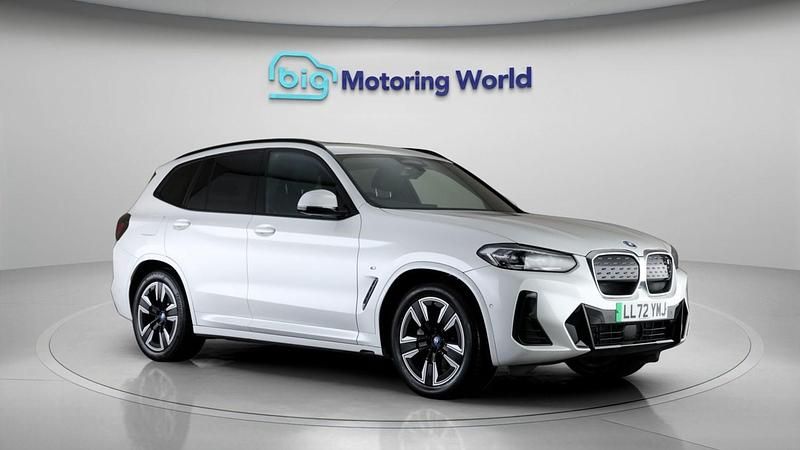 White Used 2022 BMW iX3 M Sport SUV | £28,800 - Image 1/4