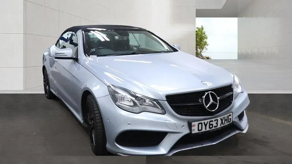 Used Mercedes E250 AMG 2013 Silver Cabriolet