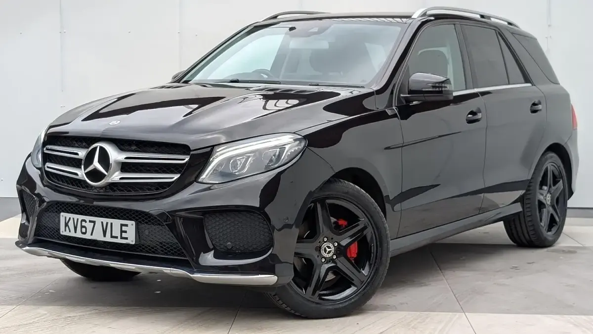 Used Mercedes GLE350 AMG line 254 HP (186 kW) 2017 Black SUV
