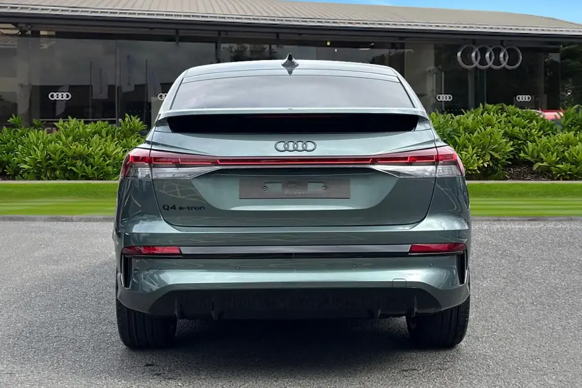 New Audi Q4 Sportback e-tron Black Edition 63 kW (86 HP) 2026 Green SUV