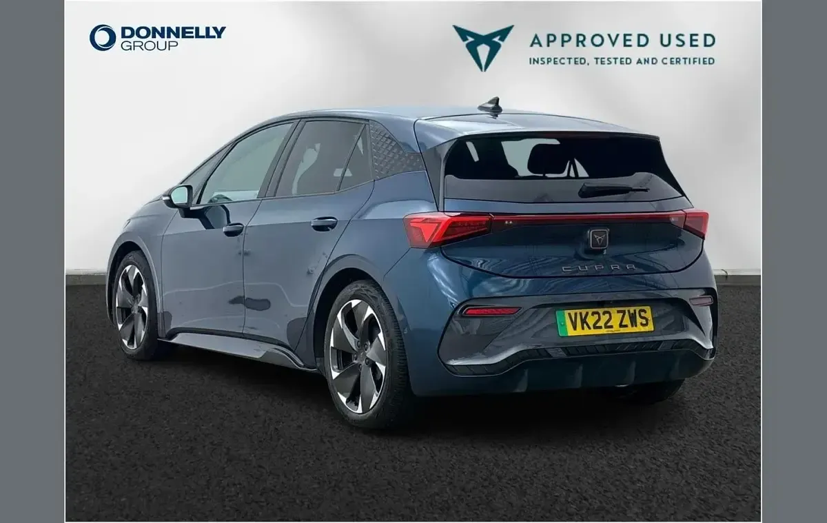 Used Cupra Born 150 kW (204 HP) 2022 Blue Hatchback