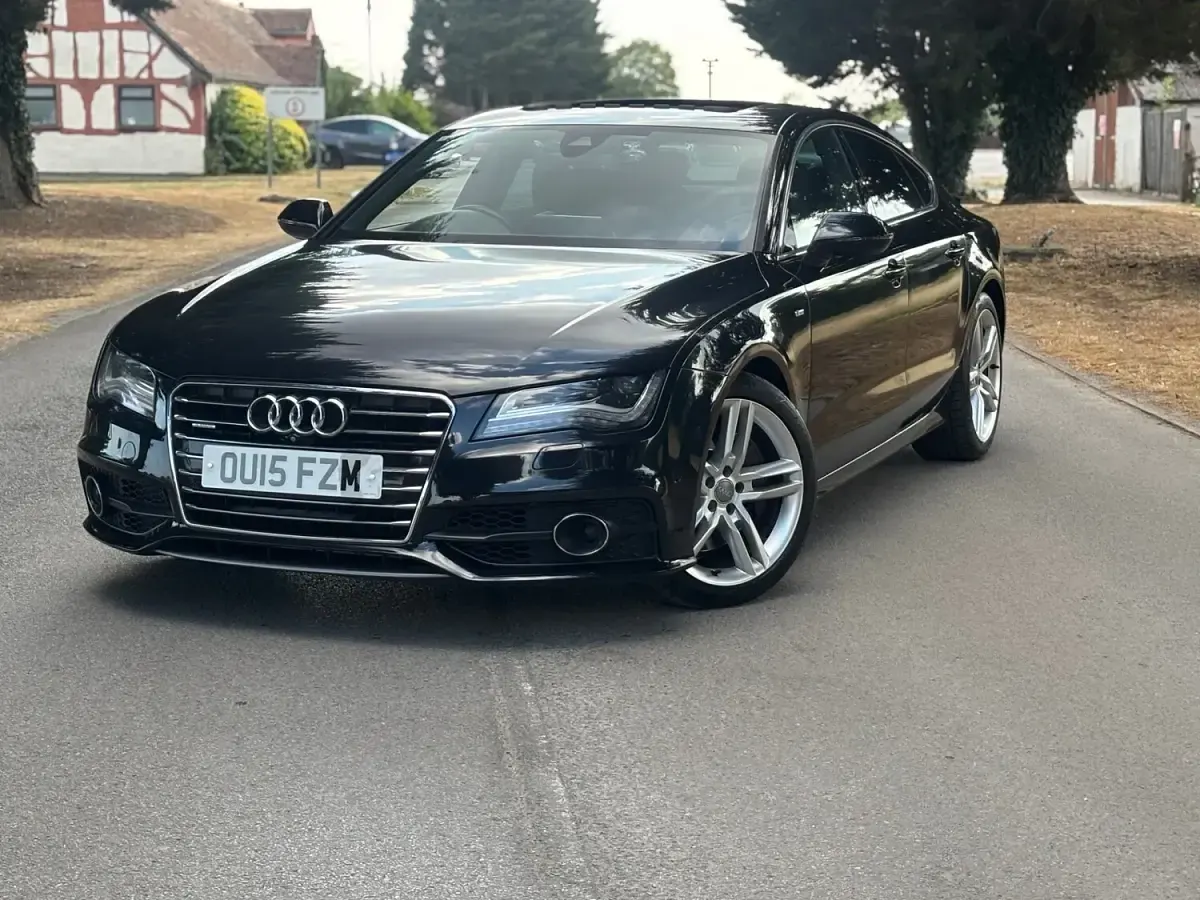 Used Audi A7 S-Line 2015 Black Hatchback