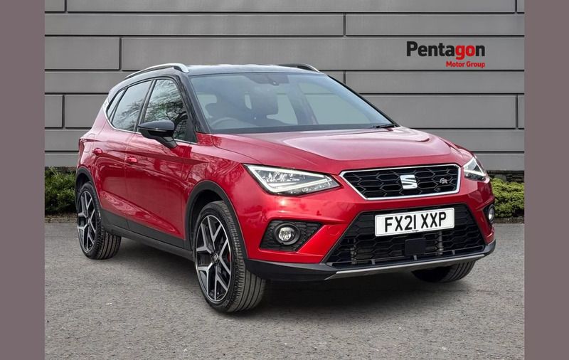 Red Used 2021 Seat Arona FR SUV | £12,795 (Fair price) - Image 1/4