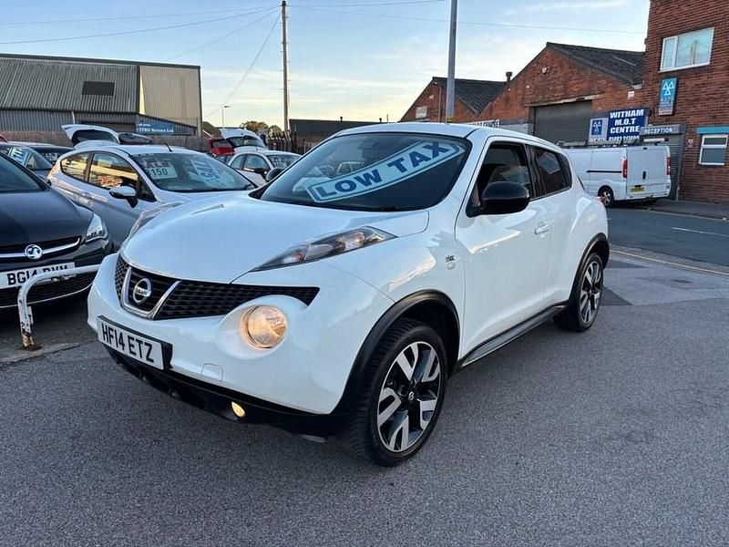 Used Nissan Juke N-TEC 110 HP (80 kW) 2014 White SUV