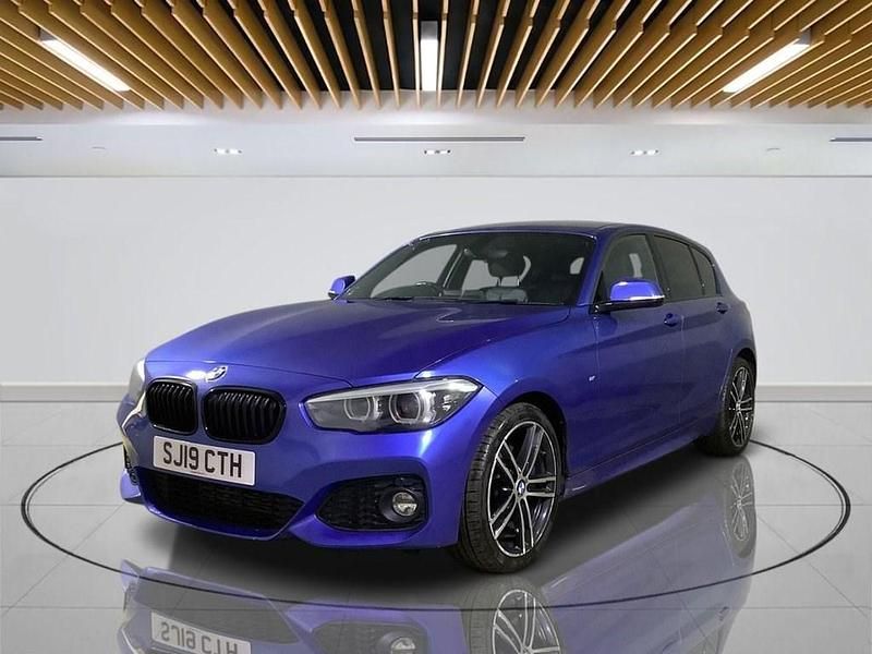 Used BMW 118 M Sport 136 HP (100 kW) 2019 Blue Hatchback