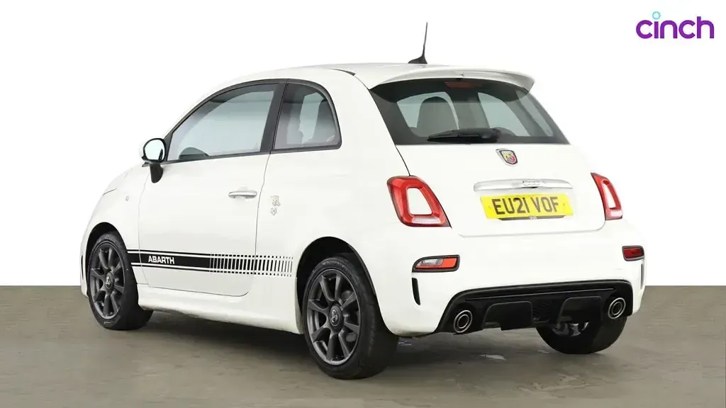 Used Abarth 595 2021 White Hatchback