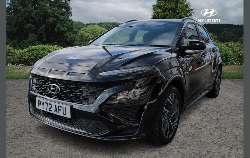 Used Hyundai Kona N Line 117 HP (86 kW) 2023 Black SUV