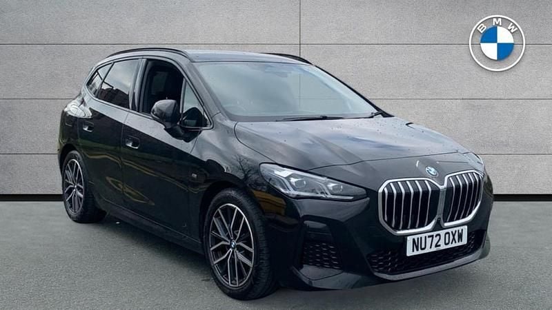 Used BMW 218 Active Tourer M Sport 148 HP (108 kW) 2022 Black MPV