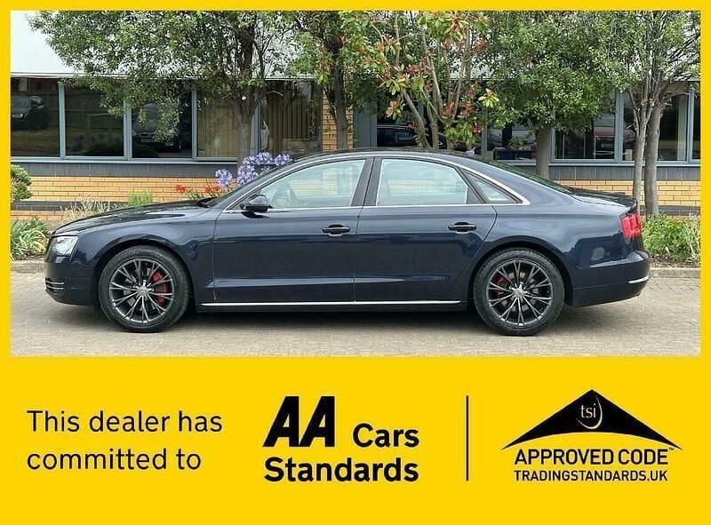 Used Audi A8 Advanced 2011 Blue Sedan