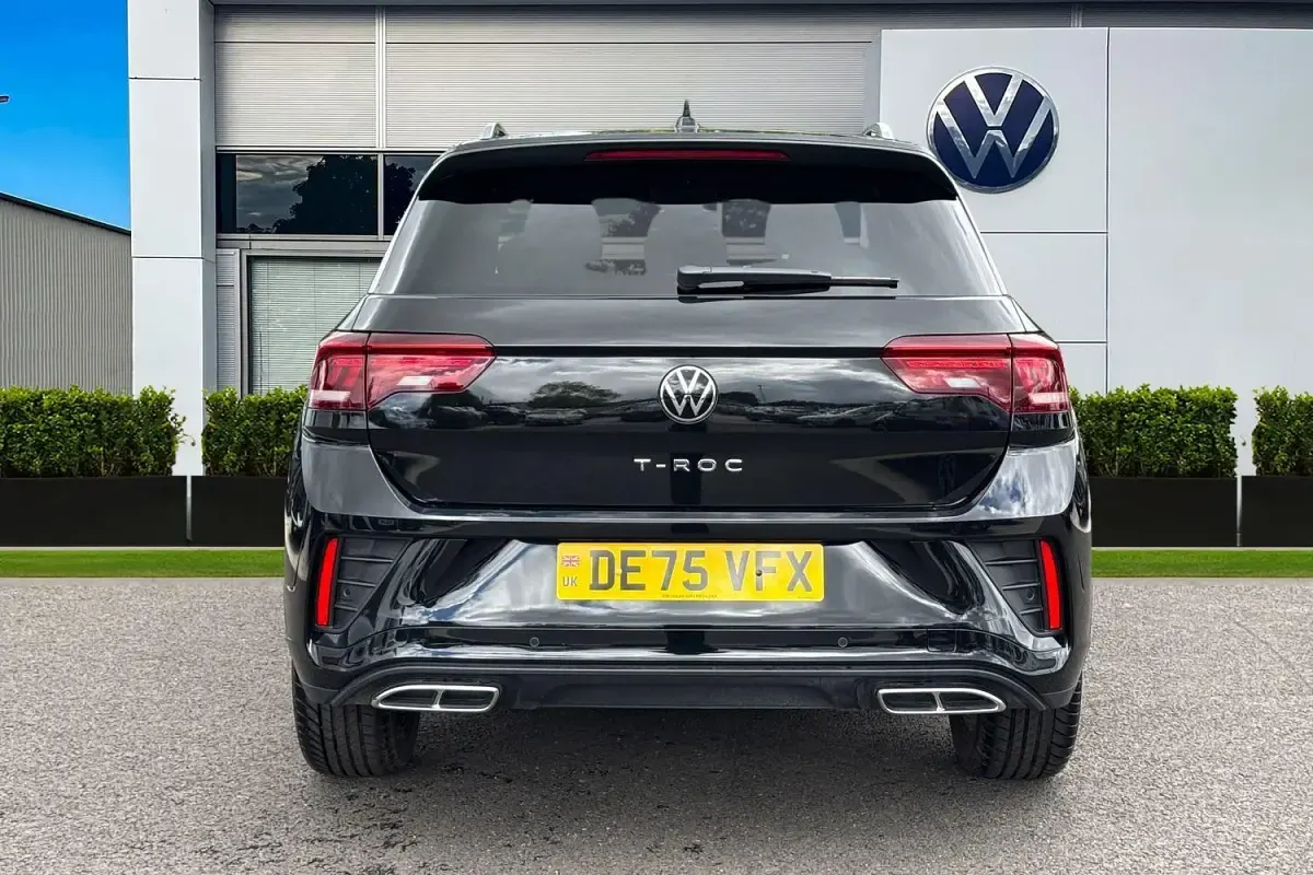 New VW T-Roc R-line 150 HP (110 kW) 2025 Black SUV