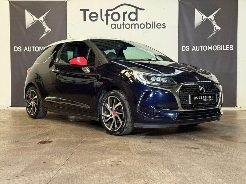 Blue Used 2017 DS Automobiles DS3 Hatchback | £7,995 (Expensive) - Image 1/4