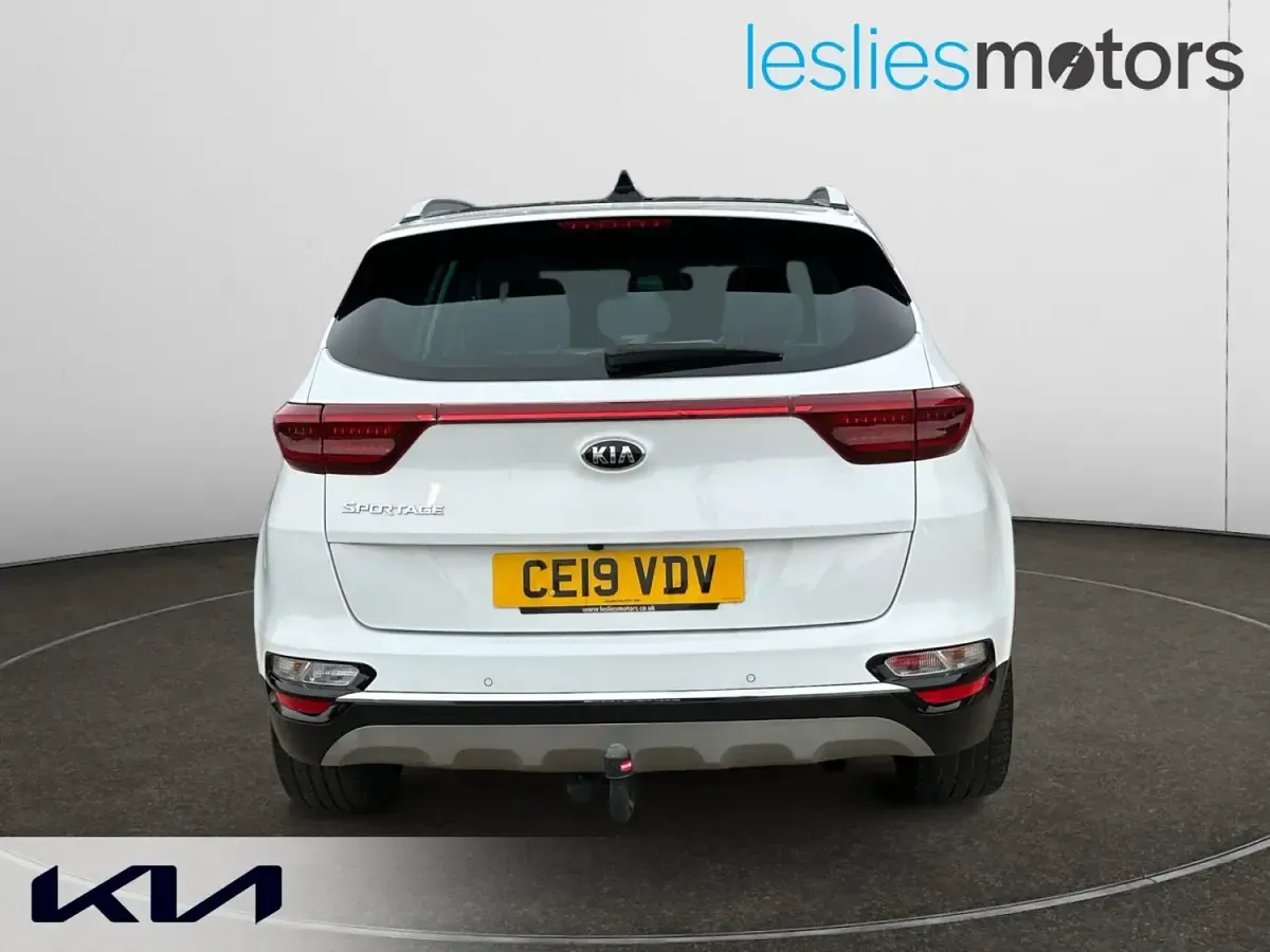 Begagnad Kia Sportage 177 HK (130 kW) 2019 Vit SUV