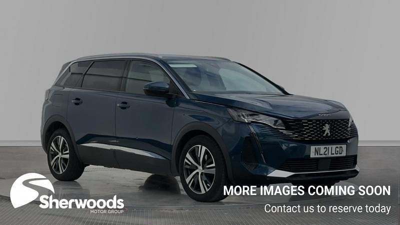 Celebes blue Used 2021 Peugeot 5008 Allure Premium MPV | £17,290 (Fair price) - Image 1/4