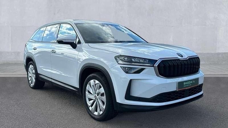 Moon white Used 2024 Skoda Kodiaq SE L SUV | £31,740 (A bit pricey) - Image 1/4