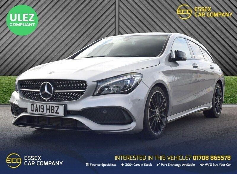 Silver Used 2019 Mercedes CLA220 AMG line Sedan | £16,695 - Image 1/4