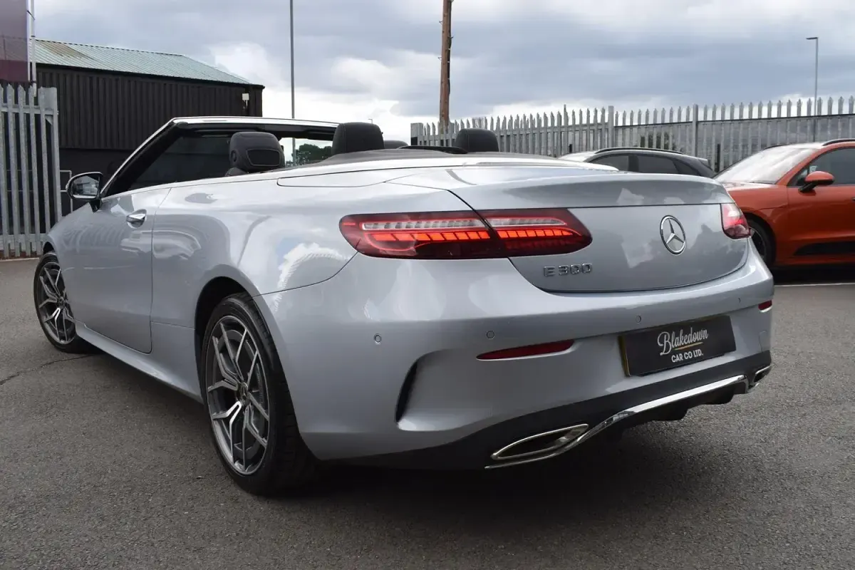 Used Mercedes E300 AMG Line Premium 2021 Silver Cabriolet