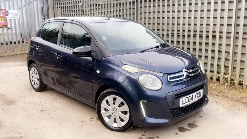 Used Citroën C1 Feel 68 HP (50 kW) 2015 Blue Hatchback