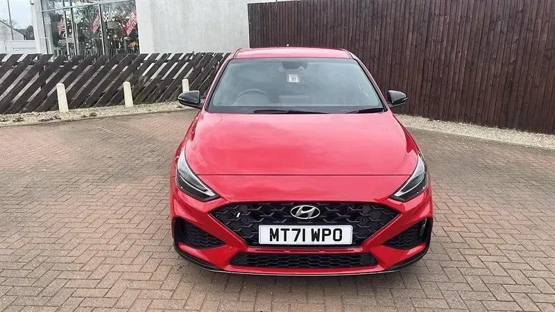 Second-hand Hyundai i30 N Performance 280 CP (205 kW) 2021 Roșu Hatchback