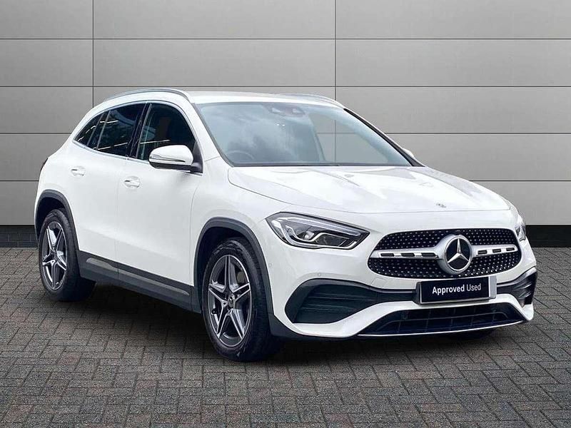 White Used 2021 Mercedes GLA200 AMG Line Premium SUV | £24,995 (Fair price) - Image 1/4