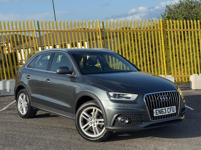 Grey Used 2014 Audi Q3 S-Line SUV | £7,294 (Good price) - Image 1/4