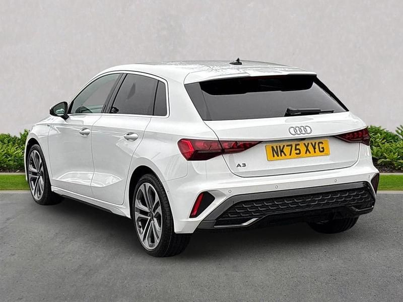 Used Audi A3 S-Line 147 HP (108 kW) 2025 White Hatchback