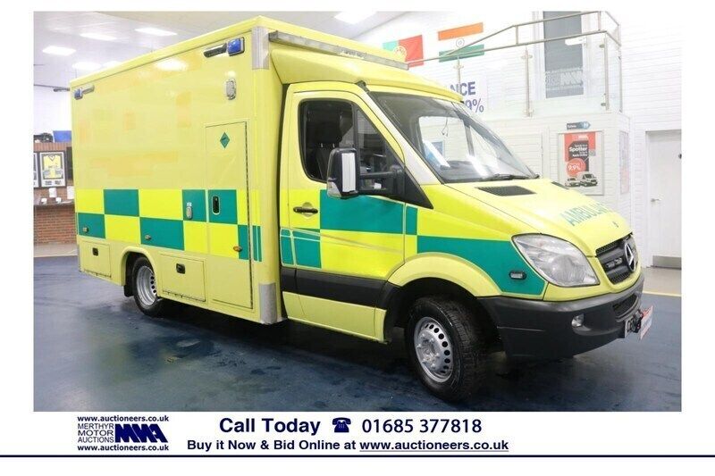 Yellow Used 2013 Mercedes Sprinter Van | £6,610 - Image 1/4