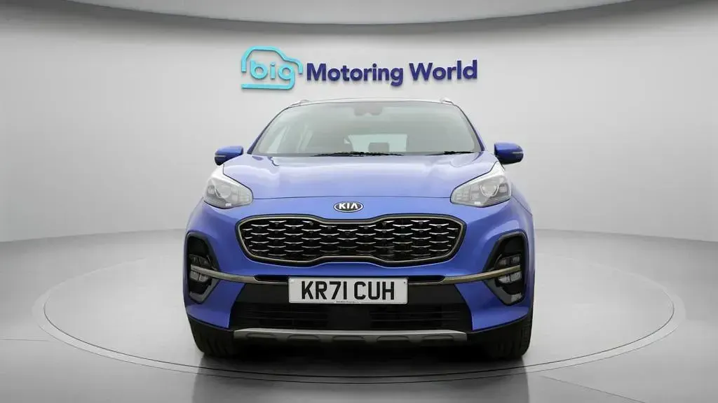 Used Kia Sportage GT-Line S 134 HP (98 kW) 2021 Blue SUV