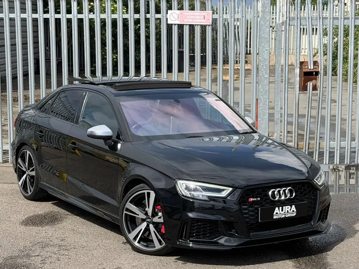 Used Audi RS3 Comfort 400 HP (294 kW) 2017 Black Sedan
