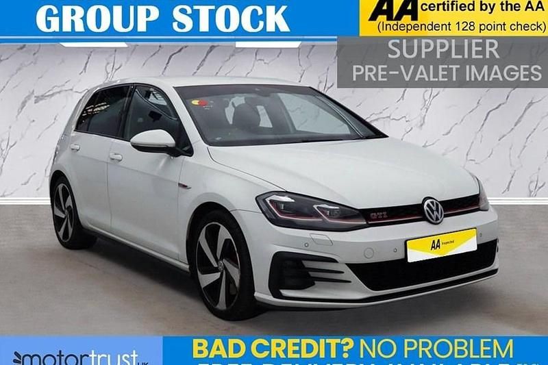 Used VW Golf VII GTI 245 HP (180 kW) 2019 White Hatchback