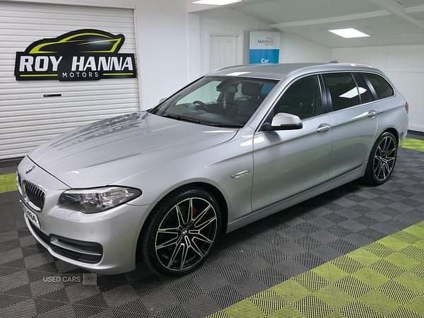 Silver Used 2021 BMW 525 Sport Line Estate | £6,995 - Image 1/4