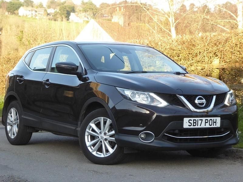 Used Nissan Qashqai Acenta 110 HP (80 kW) 2017 Black SUV