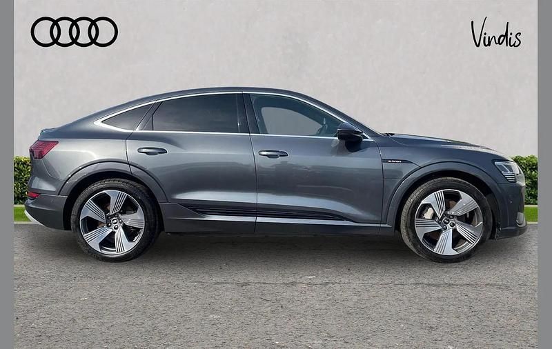 Used Audi e-tron Sportback S-Line 230 kW (313 HP) 2021 Grey SUV
