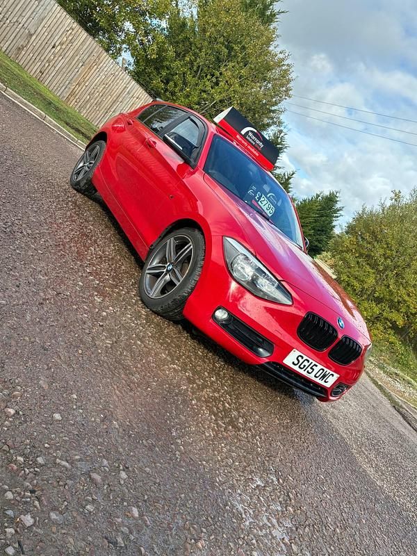 Red Used 2015 BMW 116 Sport Line Hatchback | £2,750 (Expensive) - Image 1/4