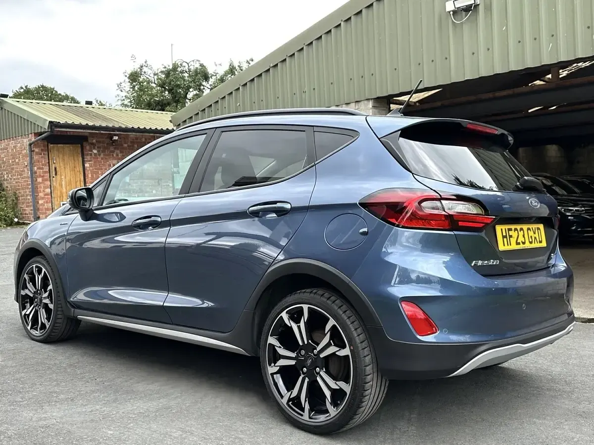 Used Ford Fiesta Active X 2023 Blue Hatchback