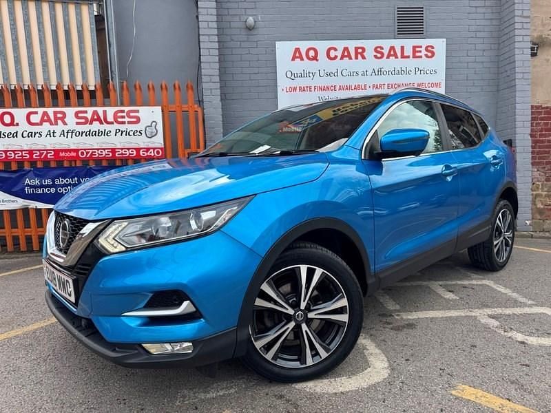 Used Nissan Qashqai N-Connecta 2018 Blue SUV
