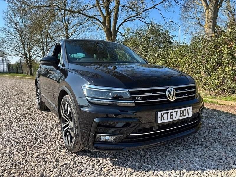 Used VW Tiguan R-line 150 HP (110 kW) 2018 Black SUV