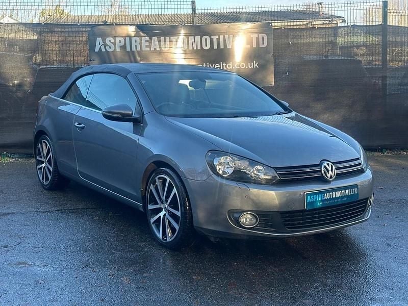Grey Used 2014 VW Golf Cabriolet GT Cabriolet | £6,495 (Fair price) - Image 1/4