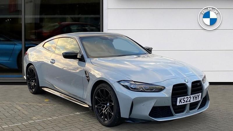Grey Used 2022 BMW M4 Competition Edition Coupe | £46,806 (Good price) - Image 1/4