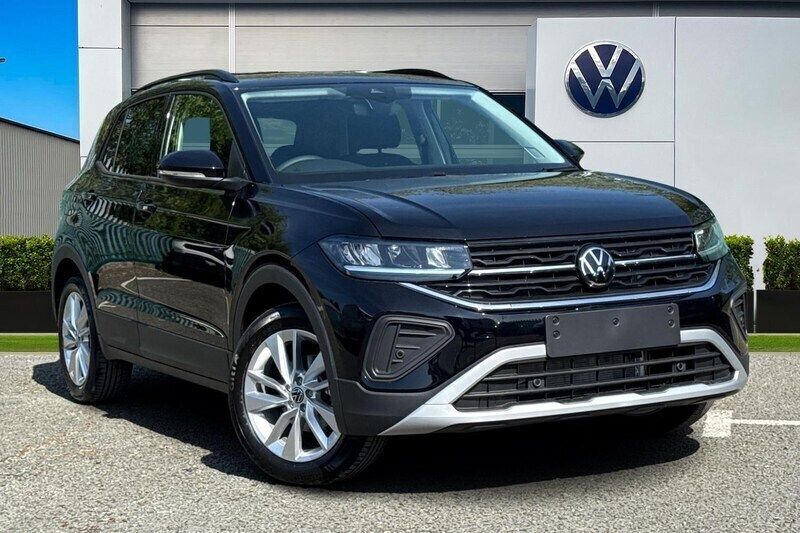 Black New 2025 VW T-Cross Match SUV | £23,989 (Fair price) - Image 1/4
