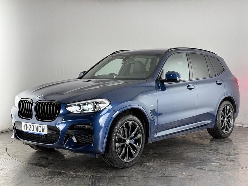 Used BMW X3 M Sport 190 HP (139 kW) 2020 Blue SUV